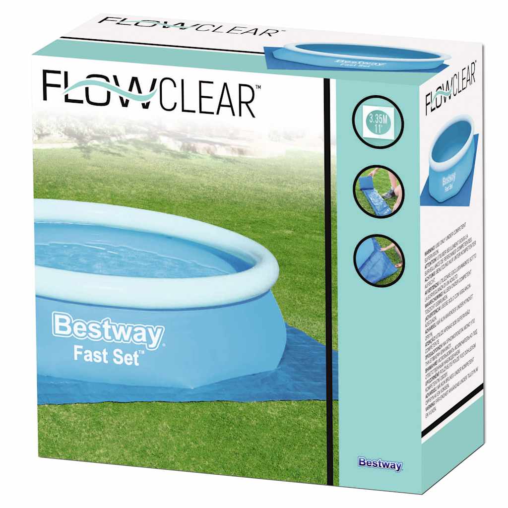poolunderlag Flowclear 335 x 335 cm