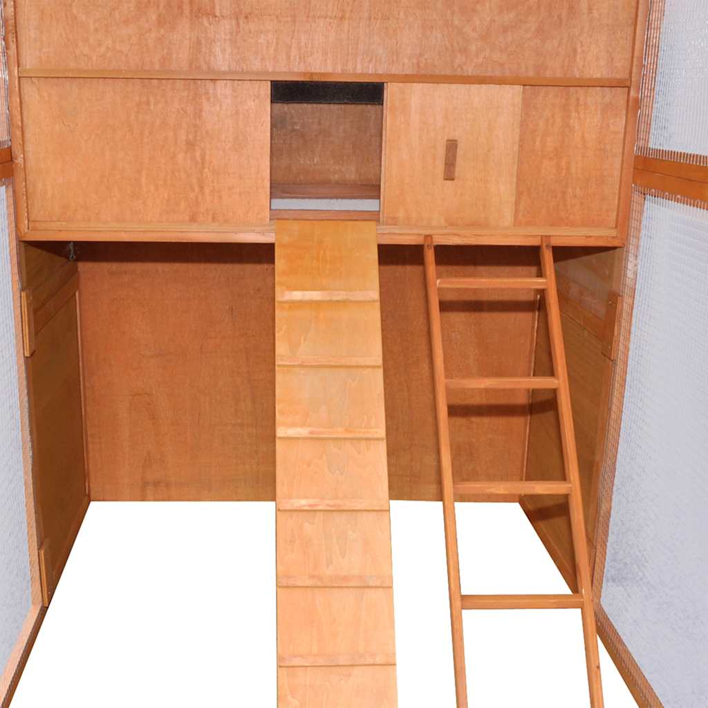 hønsehus 295x163x170 cm træ