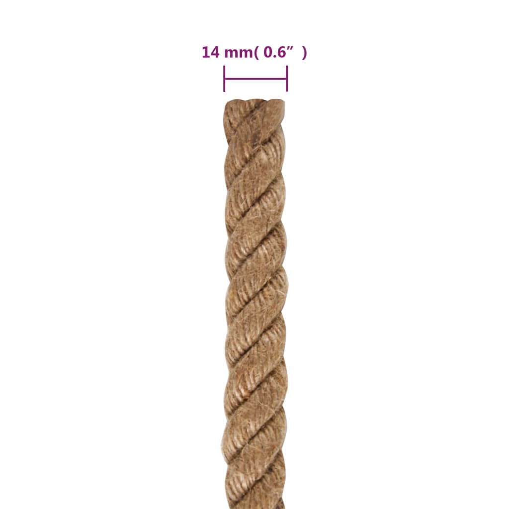 reb 100 % jute 14 mm 100 m