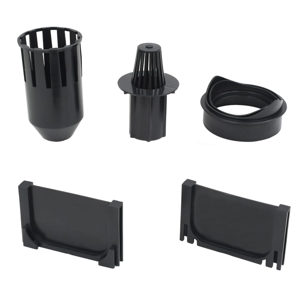 afvandingskanaler 3 stk. plastik 3 m