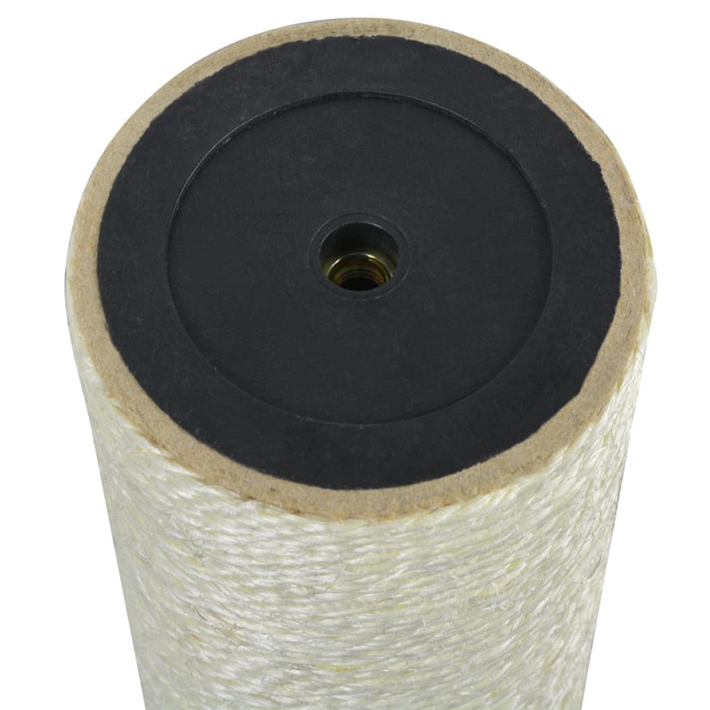 kradsetræ til katte 8 x 40 cm 8 mm beige