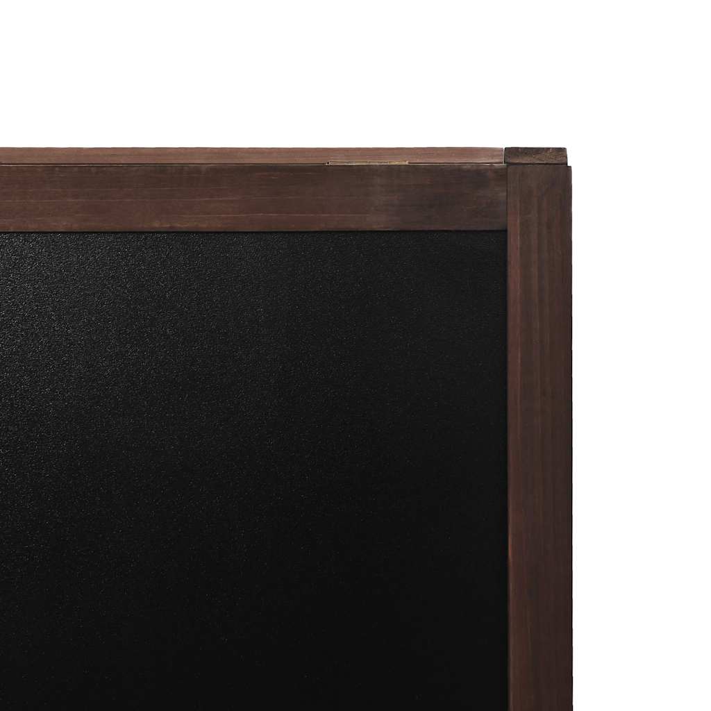 dobbeltsidet tavle cedertræ fritstående 40 x 60 cm