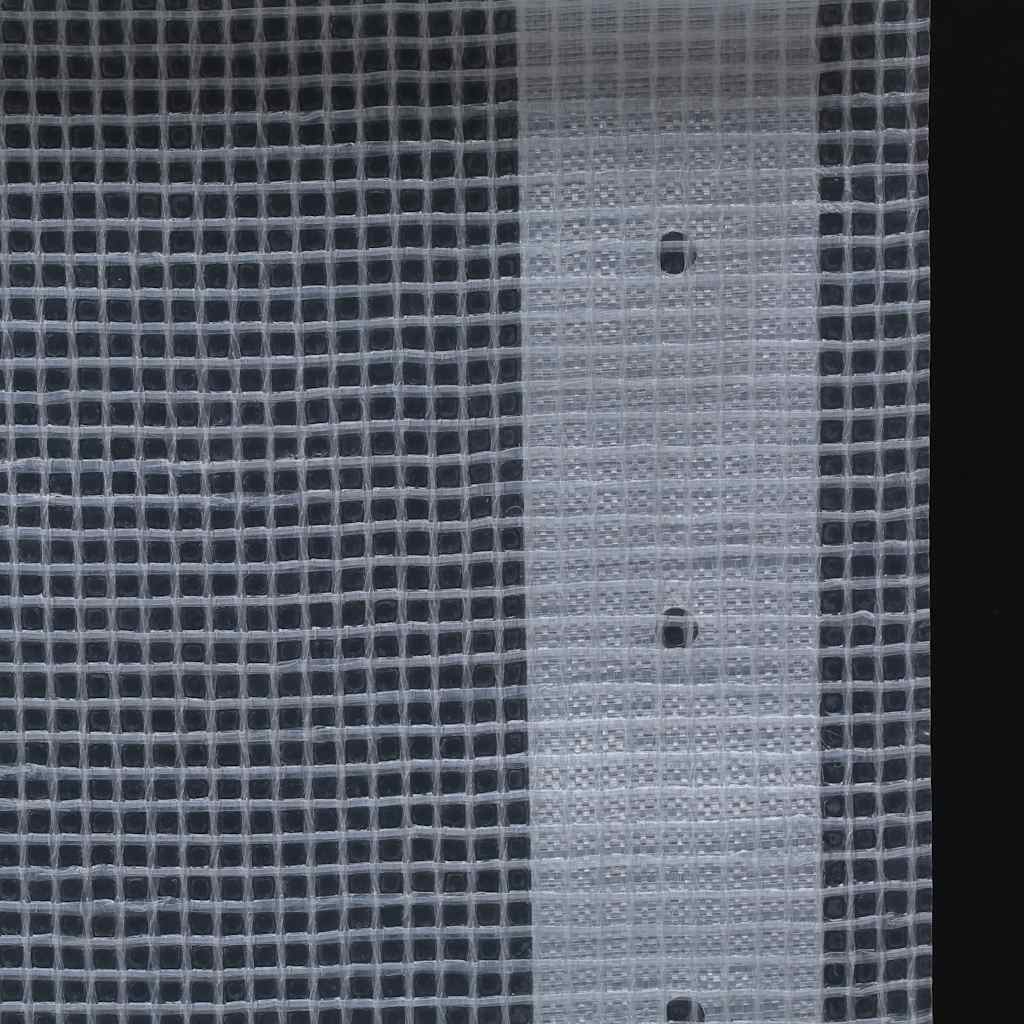 leno-presenning 260 g/m² 3 x 5 m hvid