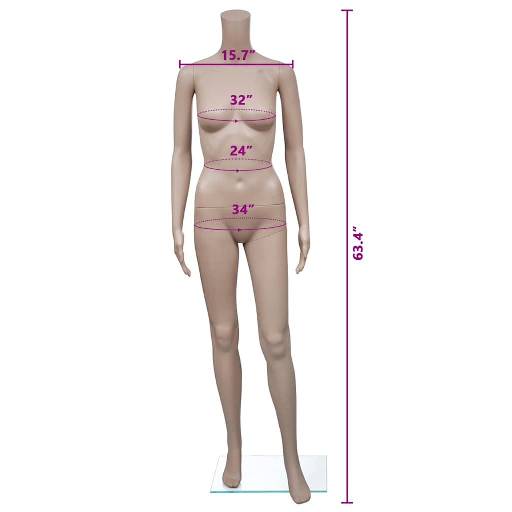 mannequin uden hoved kvinde