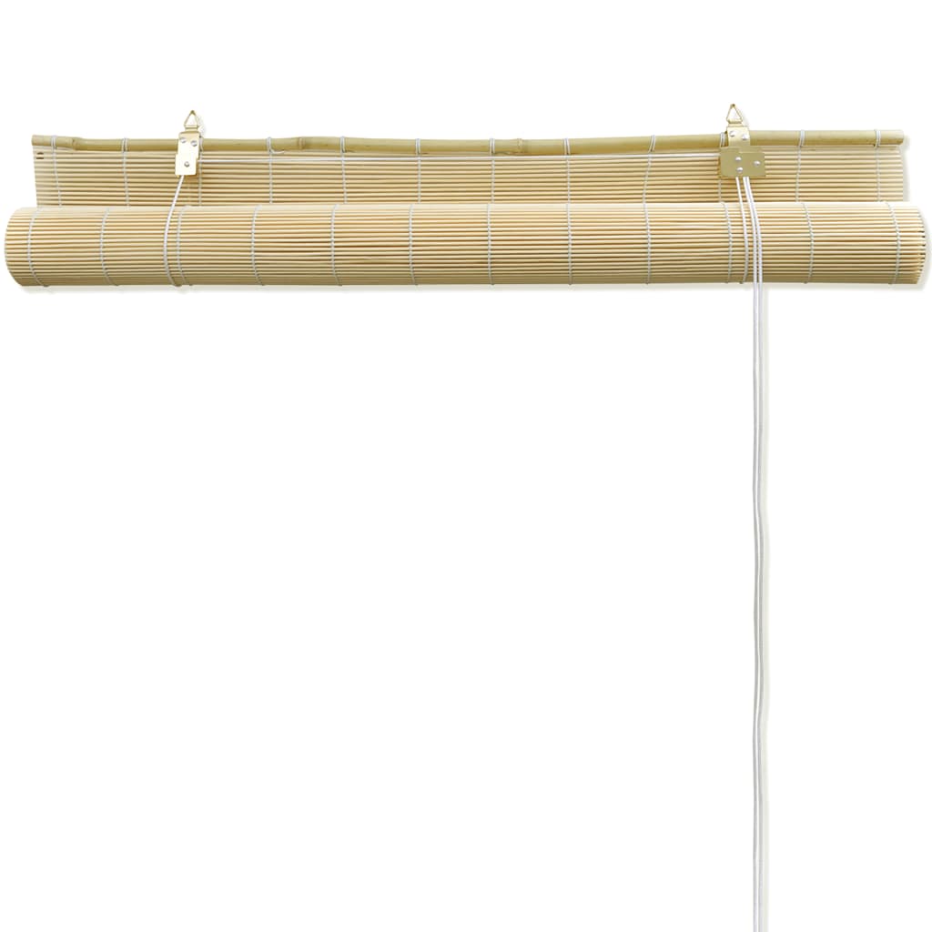 rullegardin 100x160 cm naturlig bambus