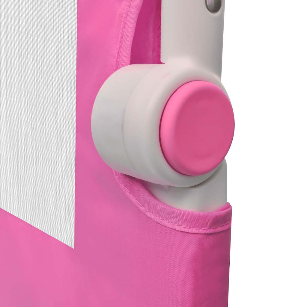 sengegelænder til barneseng 150 x 42 cm pink