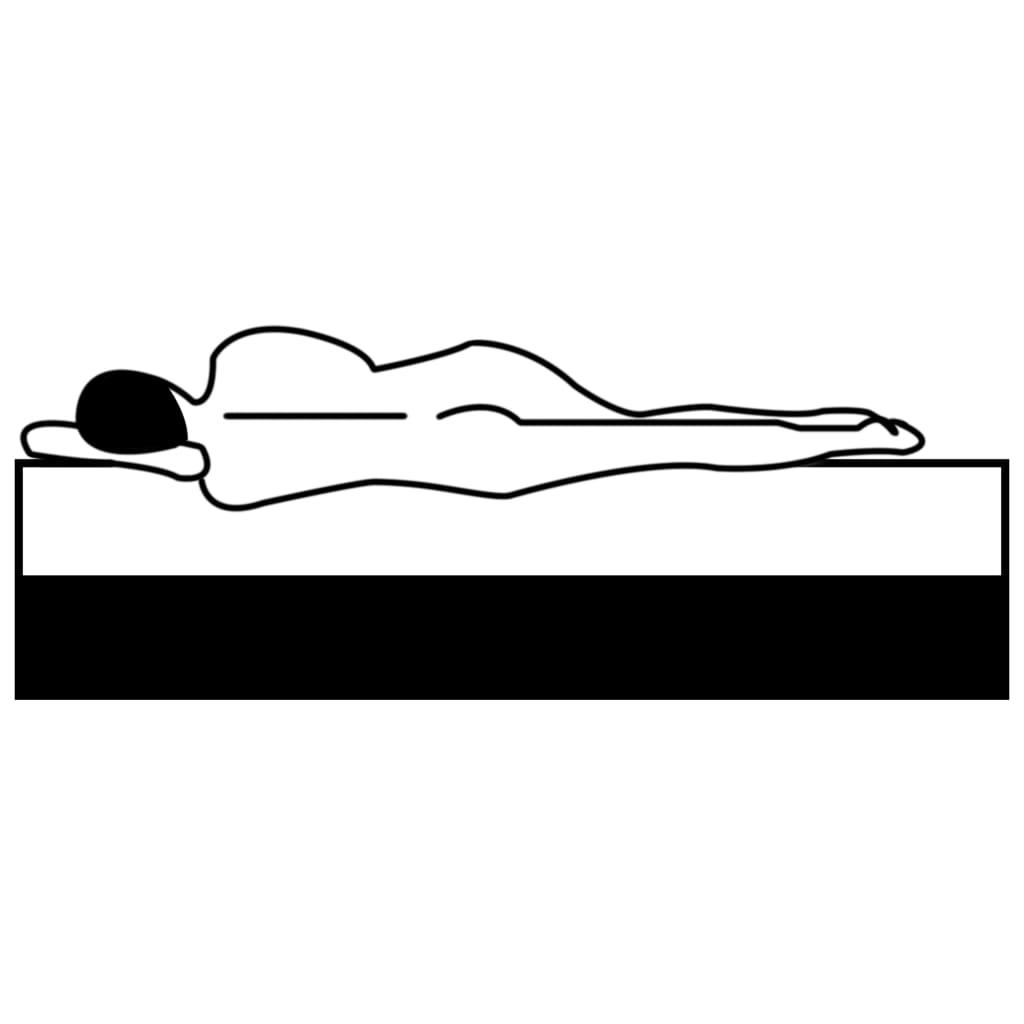 topmadras 160 x 200 cm gelskum 7 cm