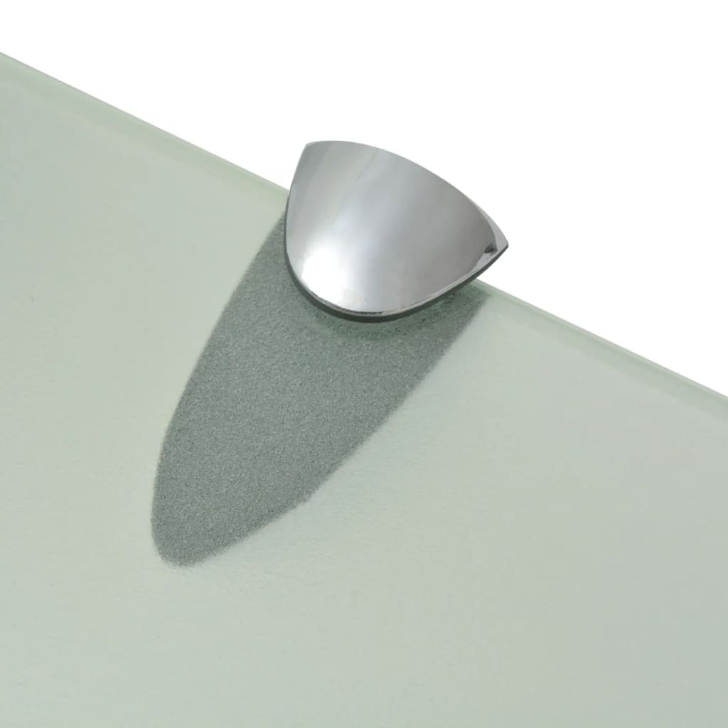svævehylde 2 stk. 40 x 20 cm 8 mm glas