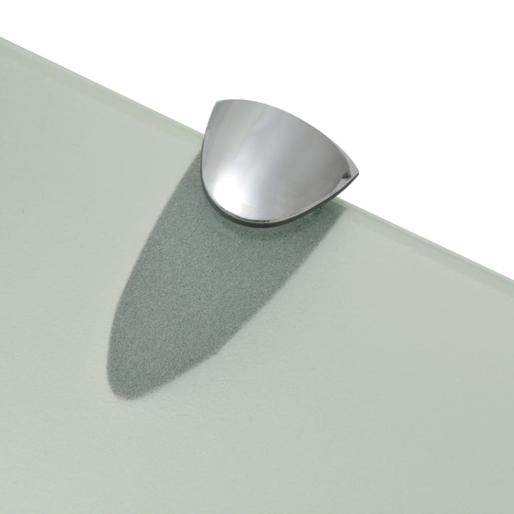 svævehylder 2 stk. 100 x 20 cm 8 mm glas