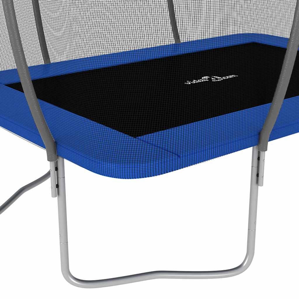 trampolinsæt 335x244x90 cm 150 kg rektangulær