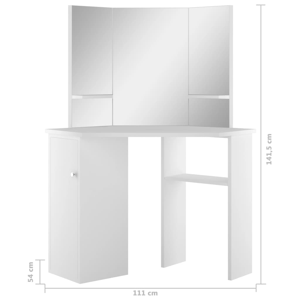 toiletbord hjørnebord