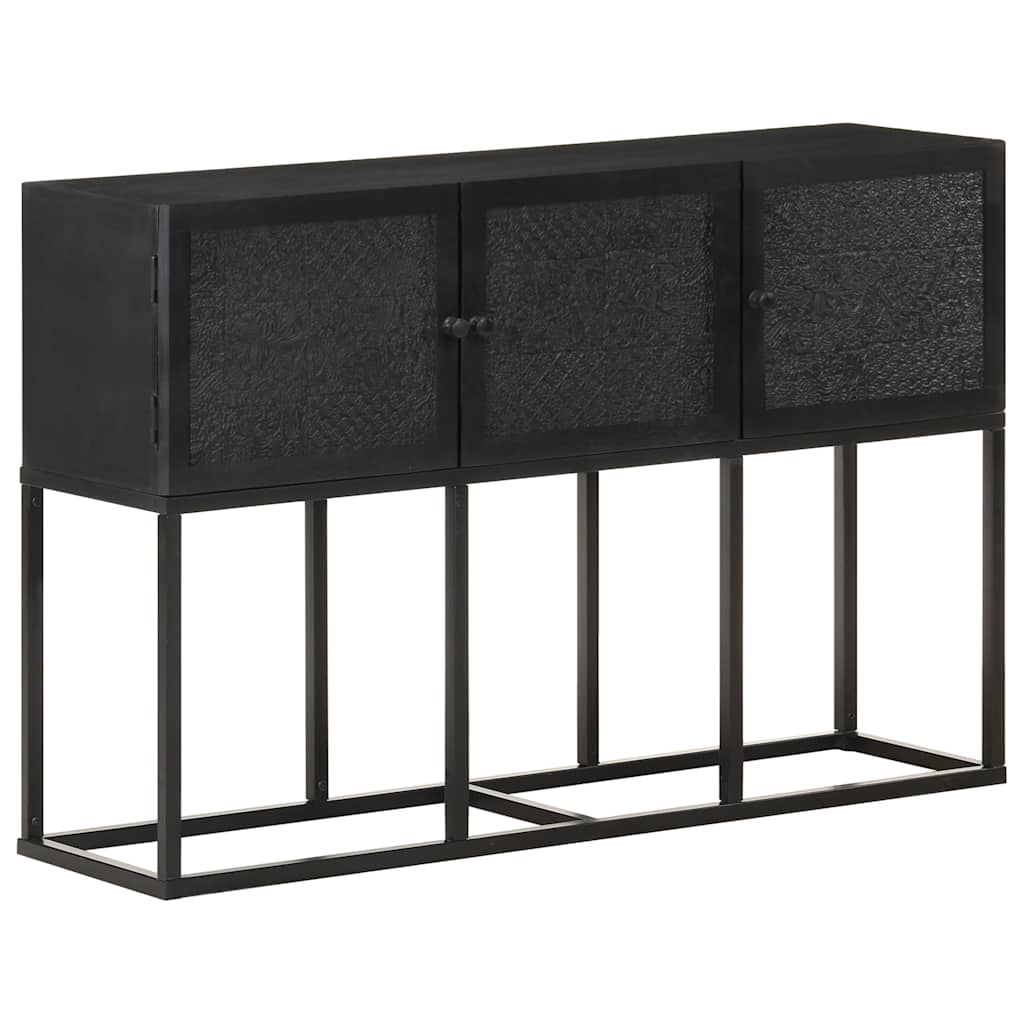 skænk 115x30x76 cm massivt mangotræ