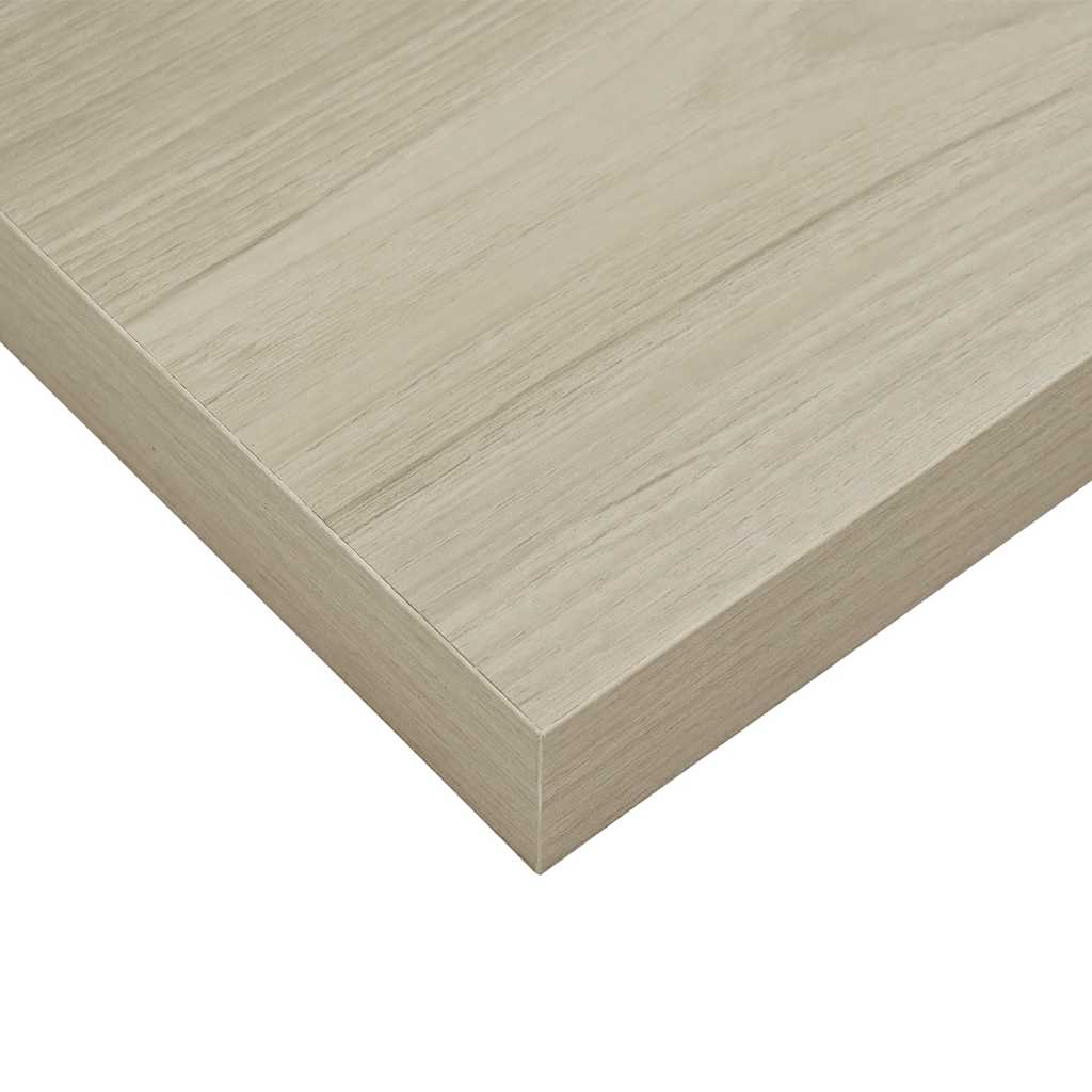 væghylde 40x23,5x3,8 cm MDF egetræsfarve