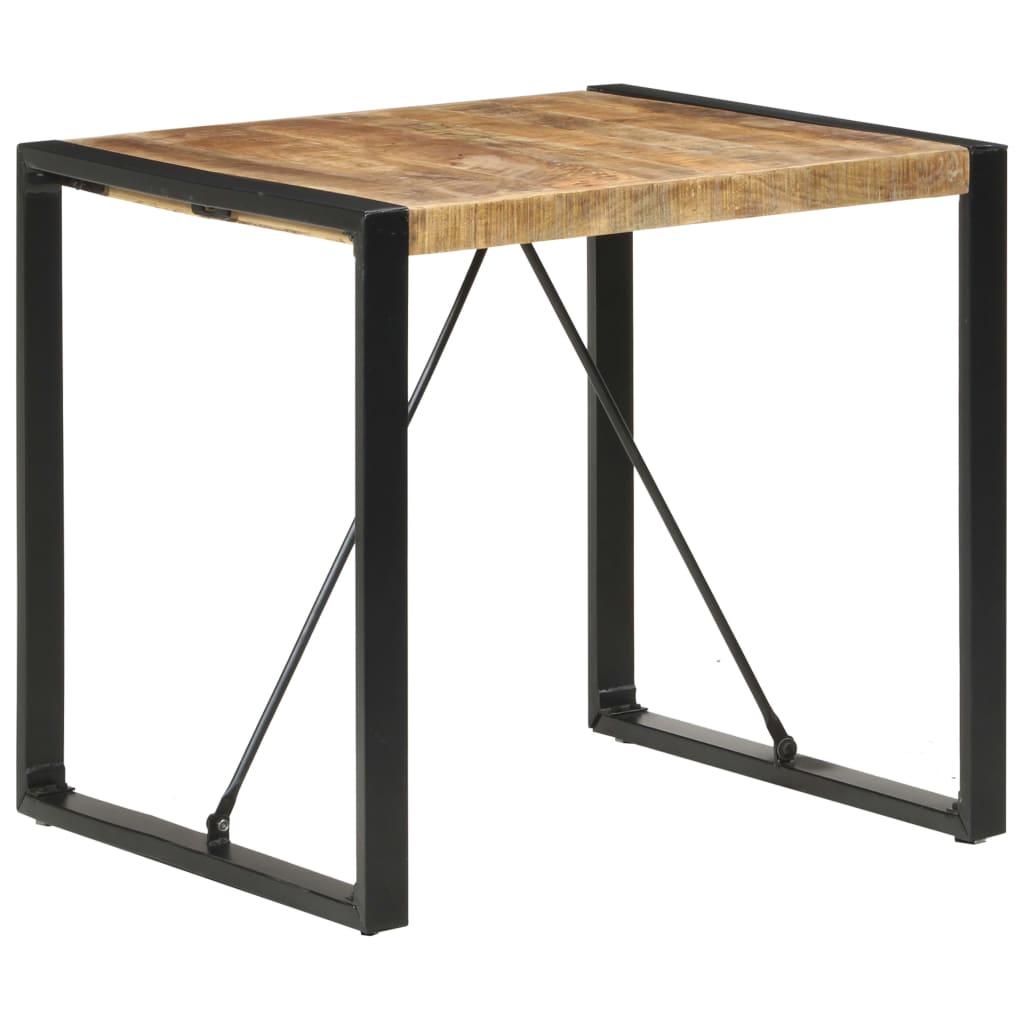 spisebord 80x80x75 cm ru mangotræ