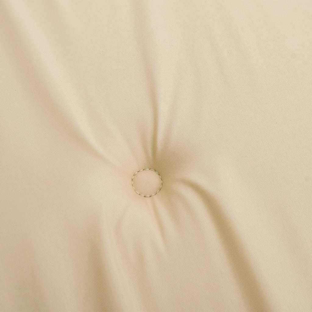 hynder til havestol 2 stk. 40x40x4 cm oxfordstof beige