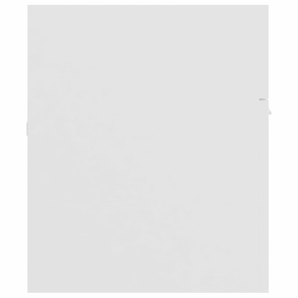 skab til håndvask 100x38,5x46 cm konstrueret træ hvid
