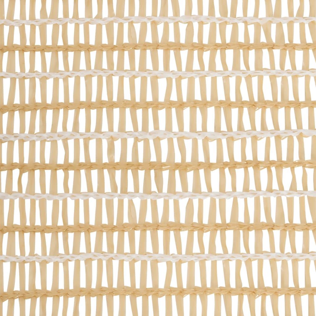afskærmning 1x25 m 195 g/m² HDPE beige