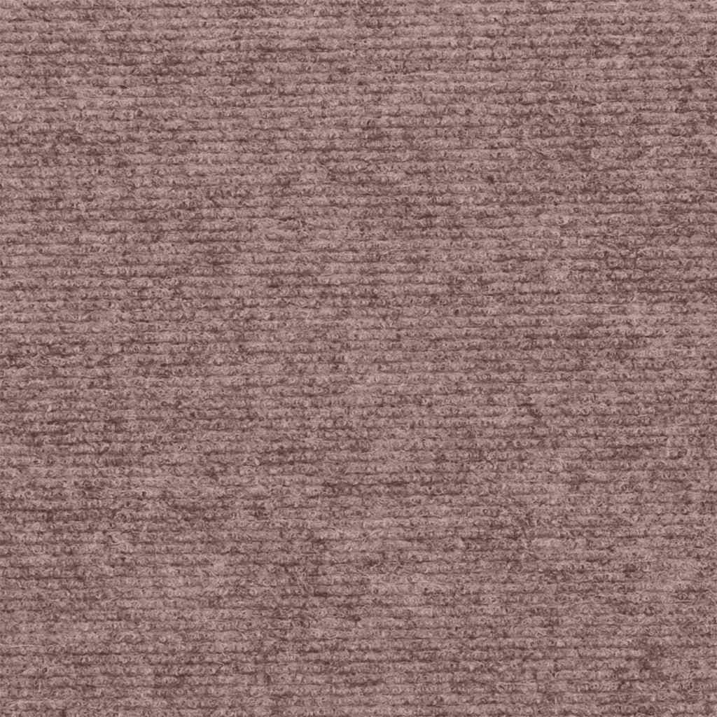 trappemåtter selvklæbende 15 stk. 76x20 cm lysebrune rektangulære