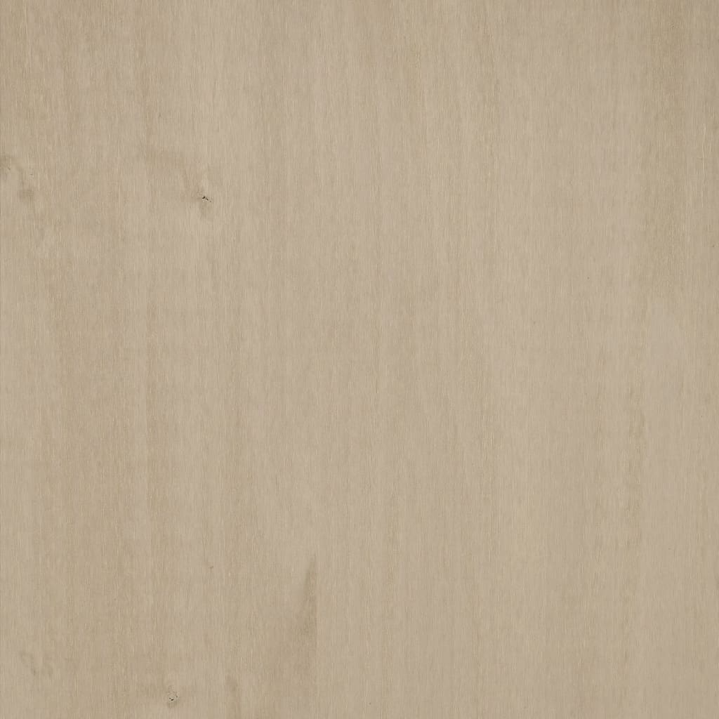 skænk HAMAR 113x40x80 cm fyrretræ honningbrun