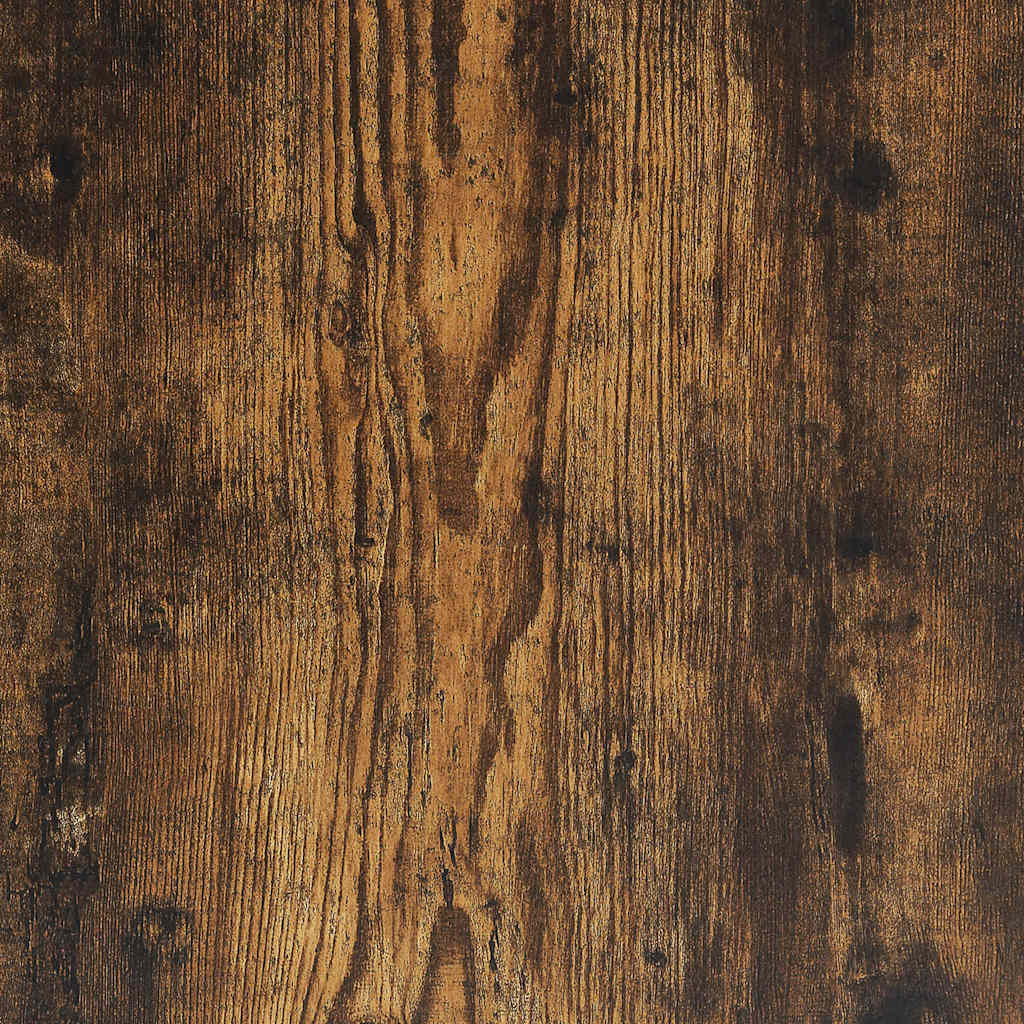 sidebord 33x33x34,5 cm konstrueret træ røget egetræsfarve