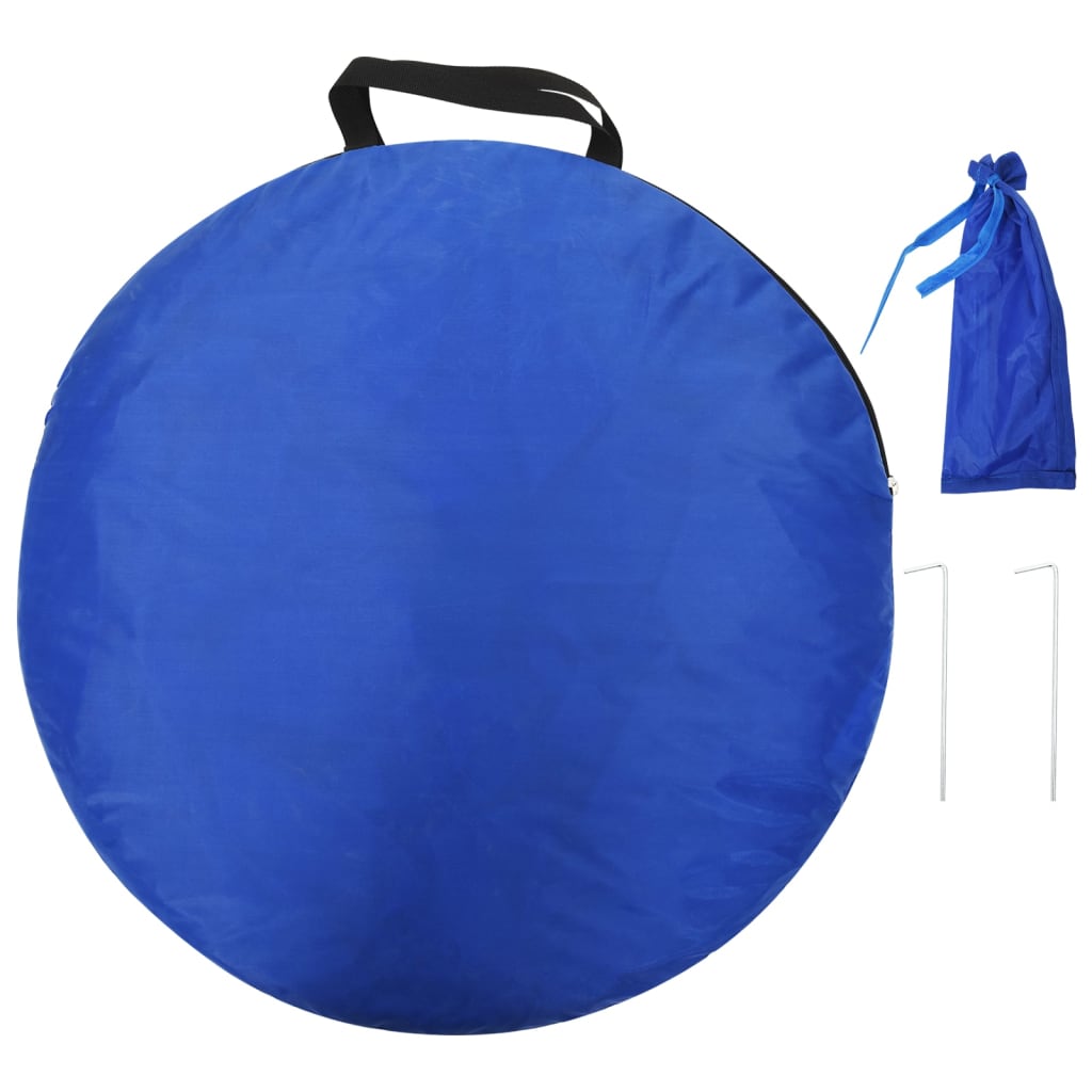 agilitytunnel til hunde Ø50x300 cm polyester blå