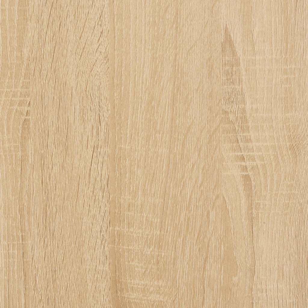vinylskab 84,5x38x48 cm konstrueret træ sonoma-eg