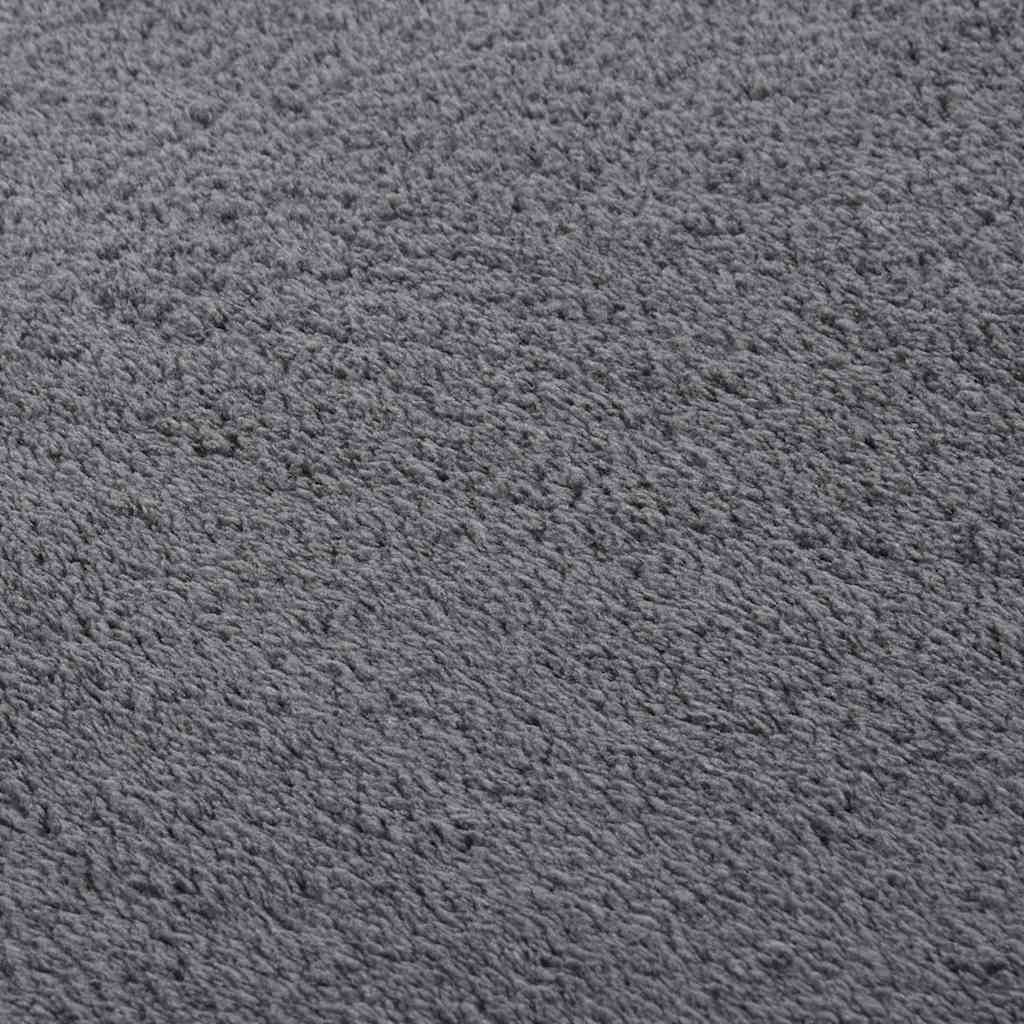 Shaggy tæppe antracit 240x340 cm polyester