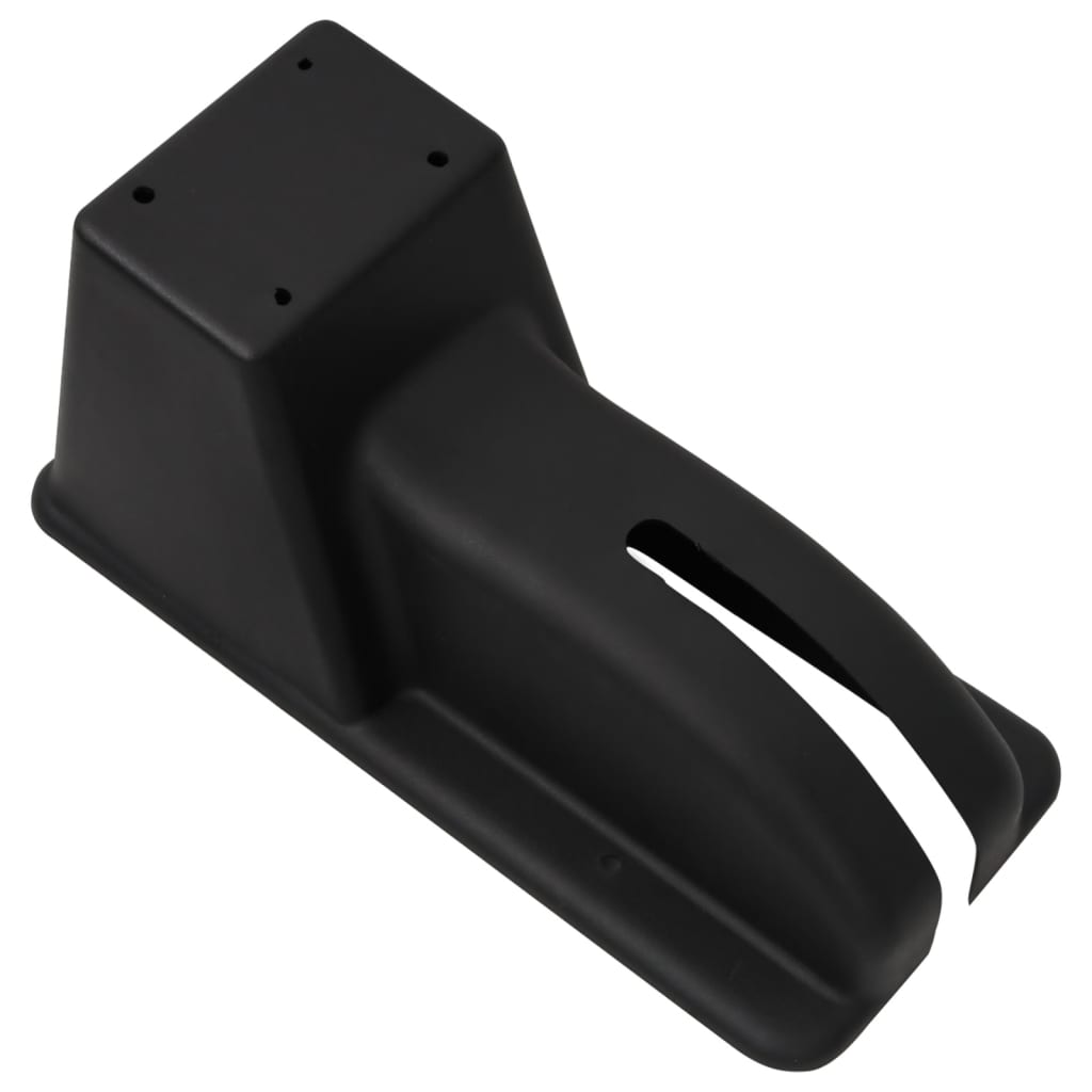 armlæn til bil 12x29x(32-46) cm ABS sort
