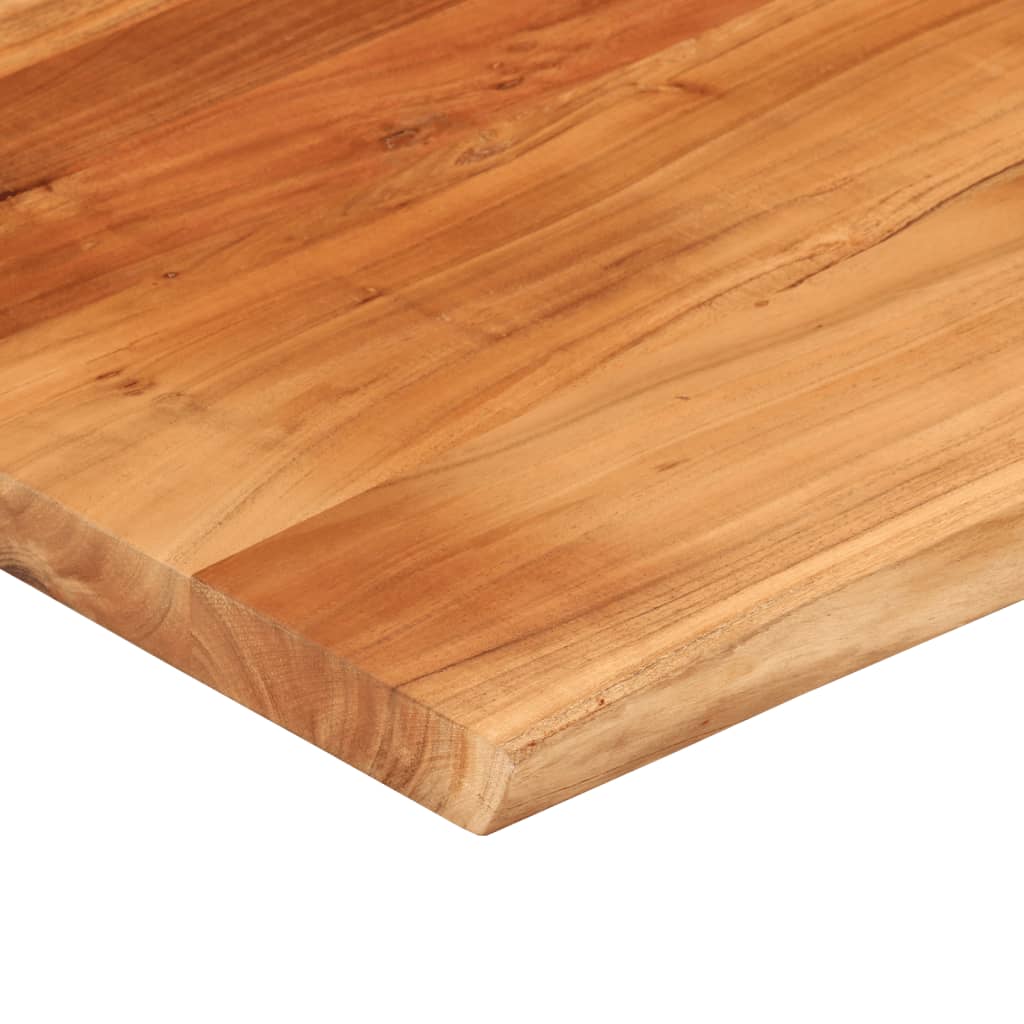 skrivebordsplade 110x80x3,8 cm rektangulær massivt akacietræ