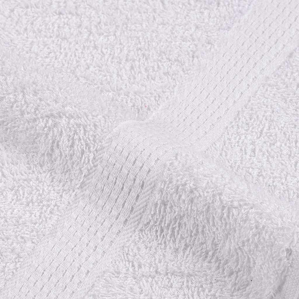 gæstehåndklæder FROGN 10 stk. hvid 30x50 cm 360 gsm