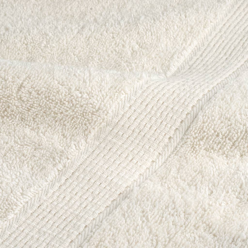 håndklæder SOLUND 2 stk. Premium 100x200 cm 600g/m2 cremefarvet