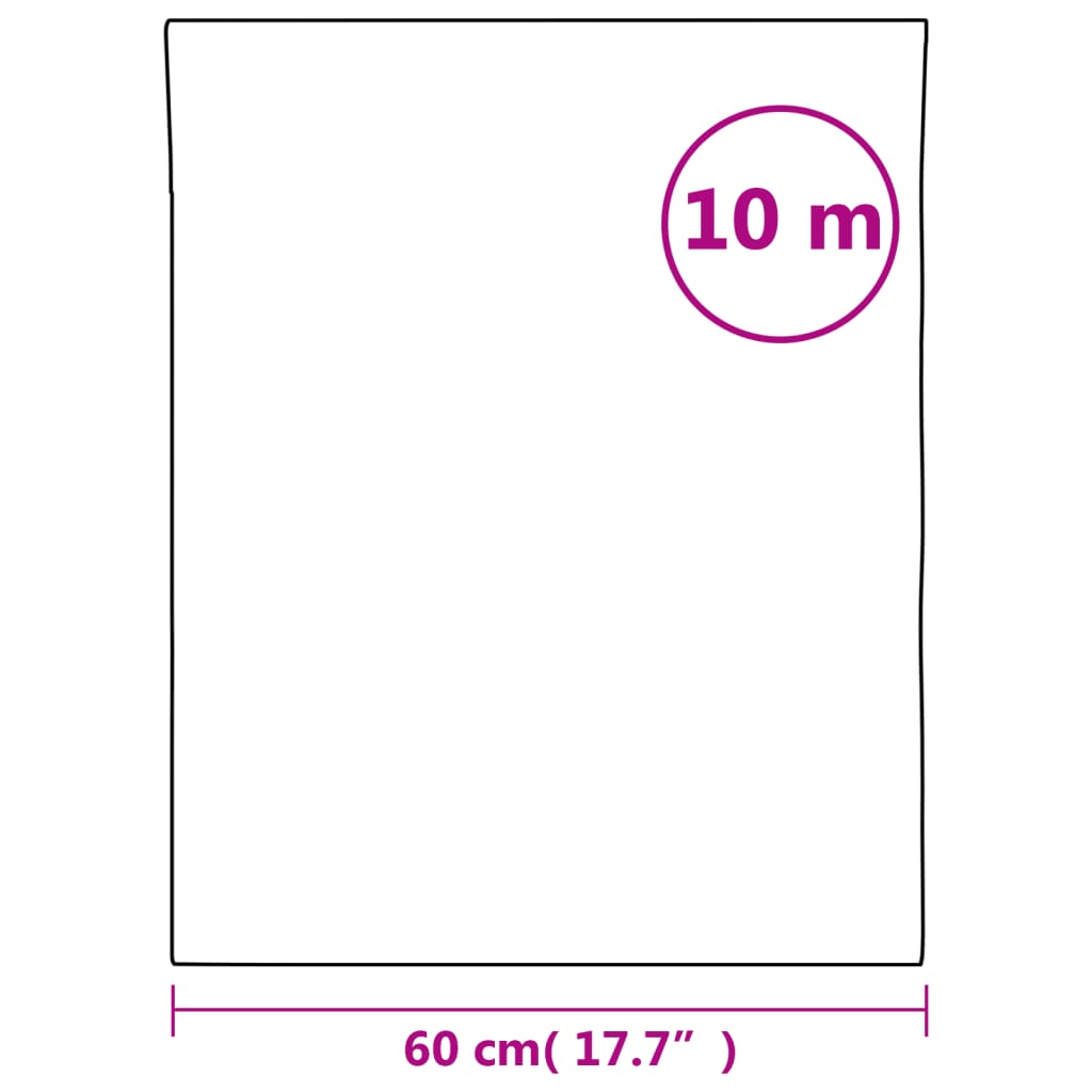 vinduesfolie 60x1000 cm PVC matteret grå