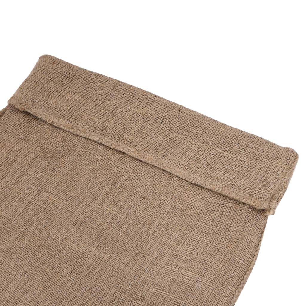 jutesække 30 stk. 60x105 cm 100 % jute 220 g/m2