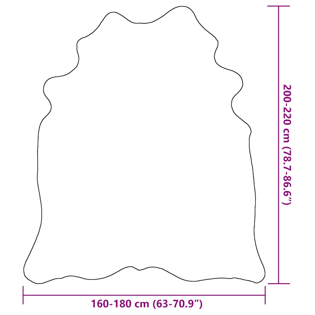 koskind 180x220 cm sort