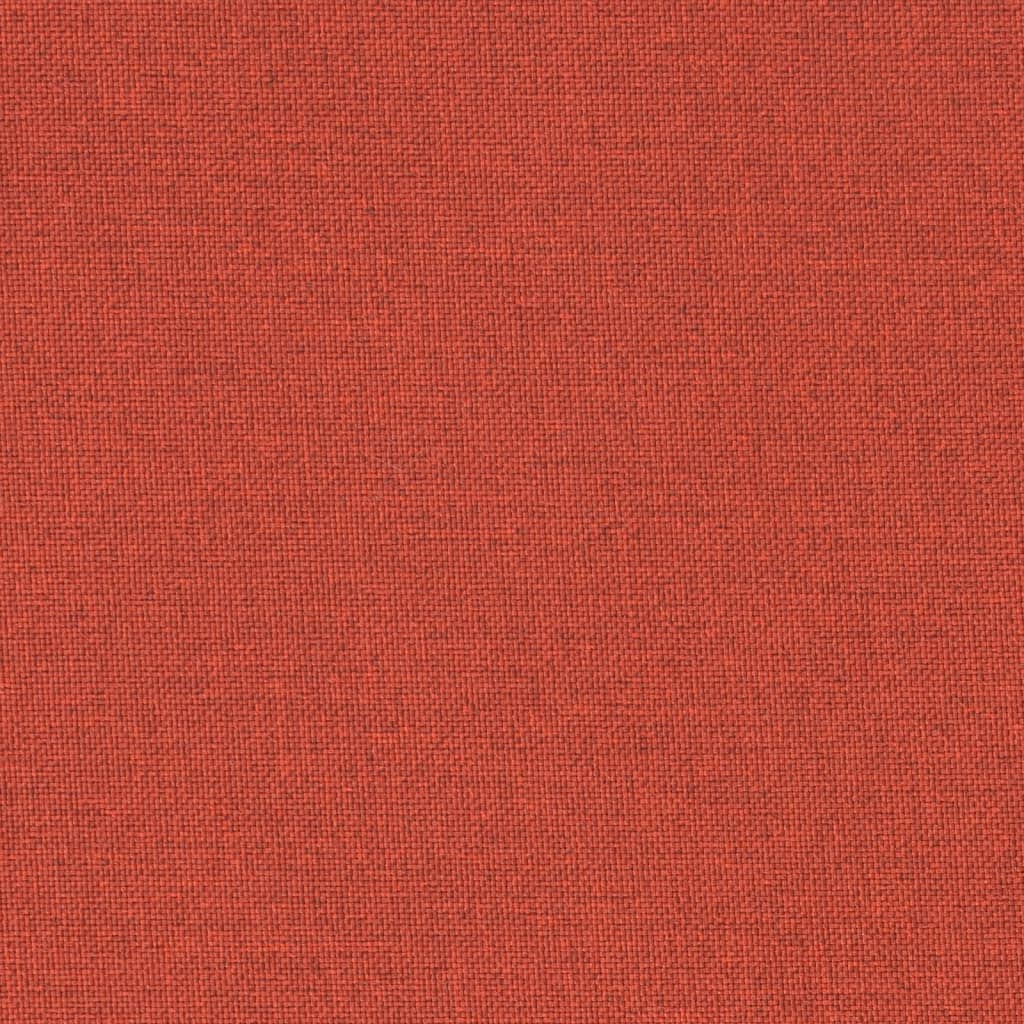 hynde til havebænk 200x50x7 cm stof meleret rød