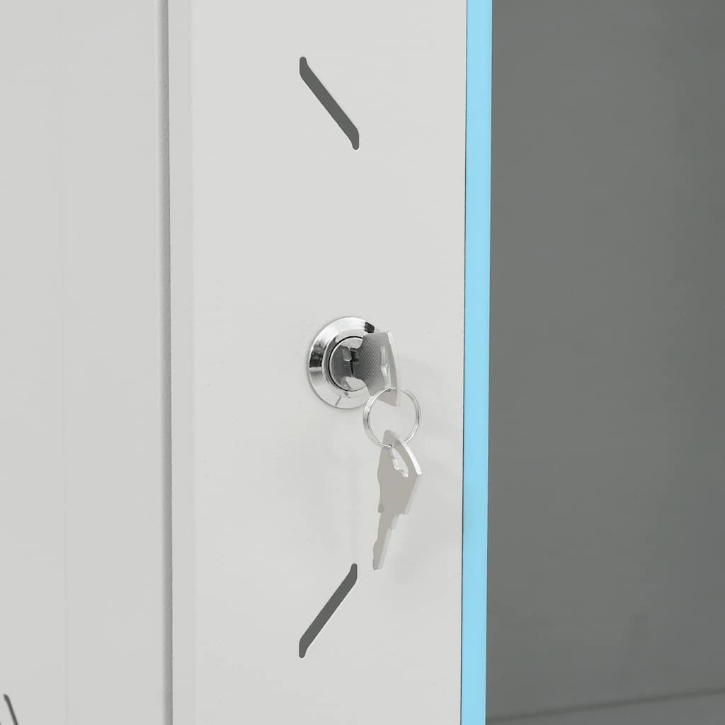 netværksskab med drejelige fødder 18U 19" IP20 60x60x100 cm