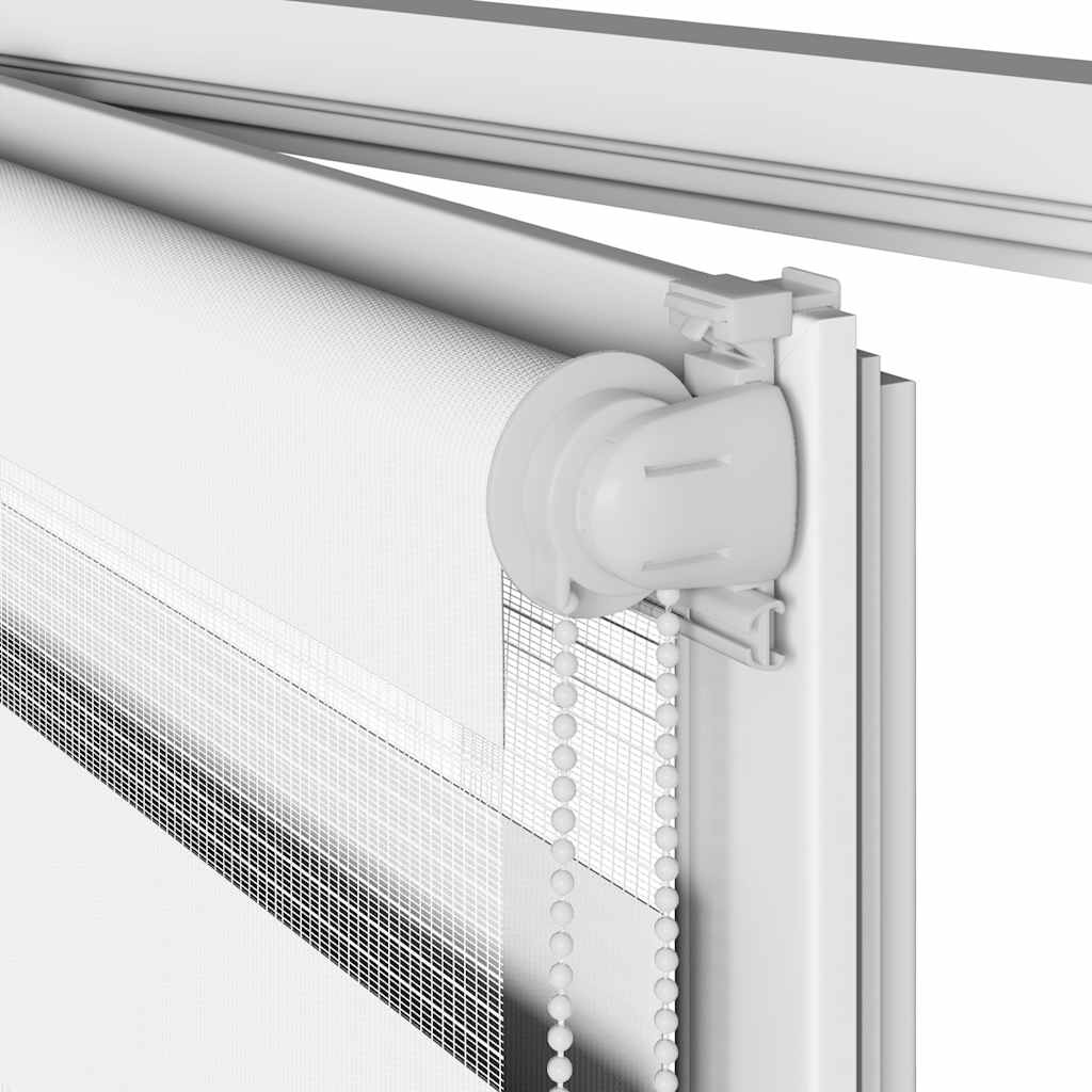 zebragardin hvid 40x150 cm stofbredde 35,9 cm polyester