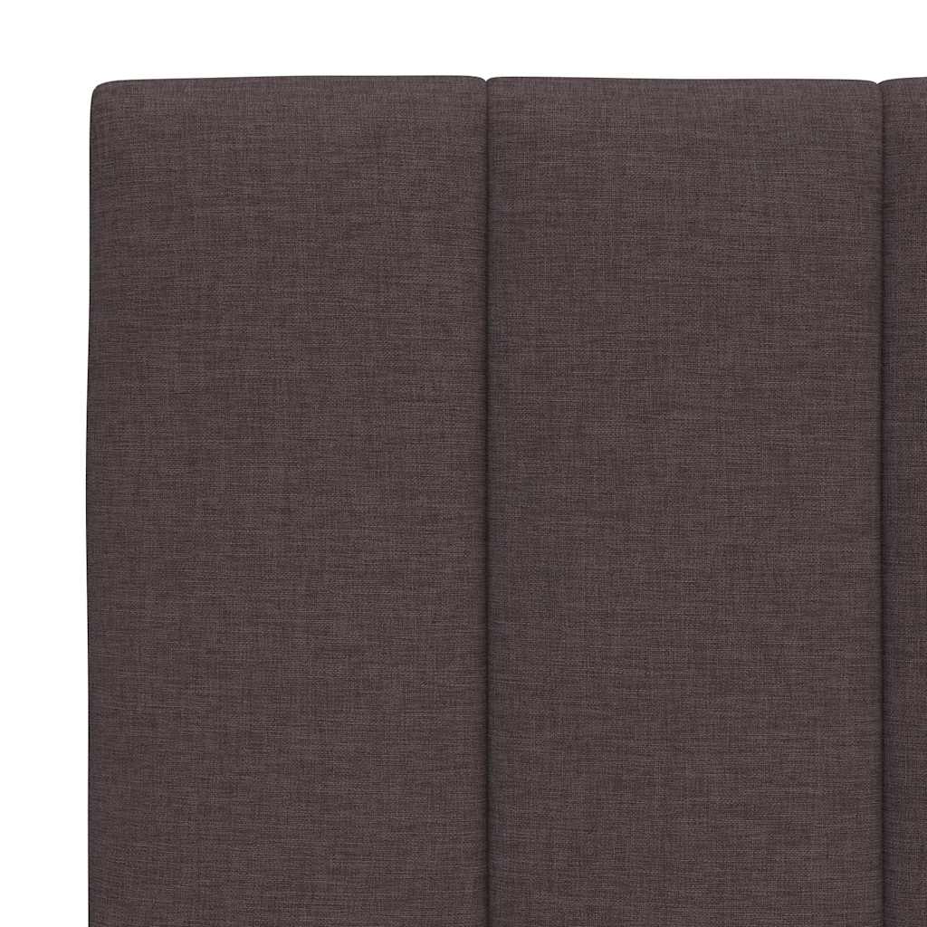 sengeramme uden madras Hanko Mørkebrun 120x200 cm Stof