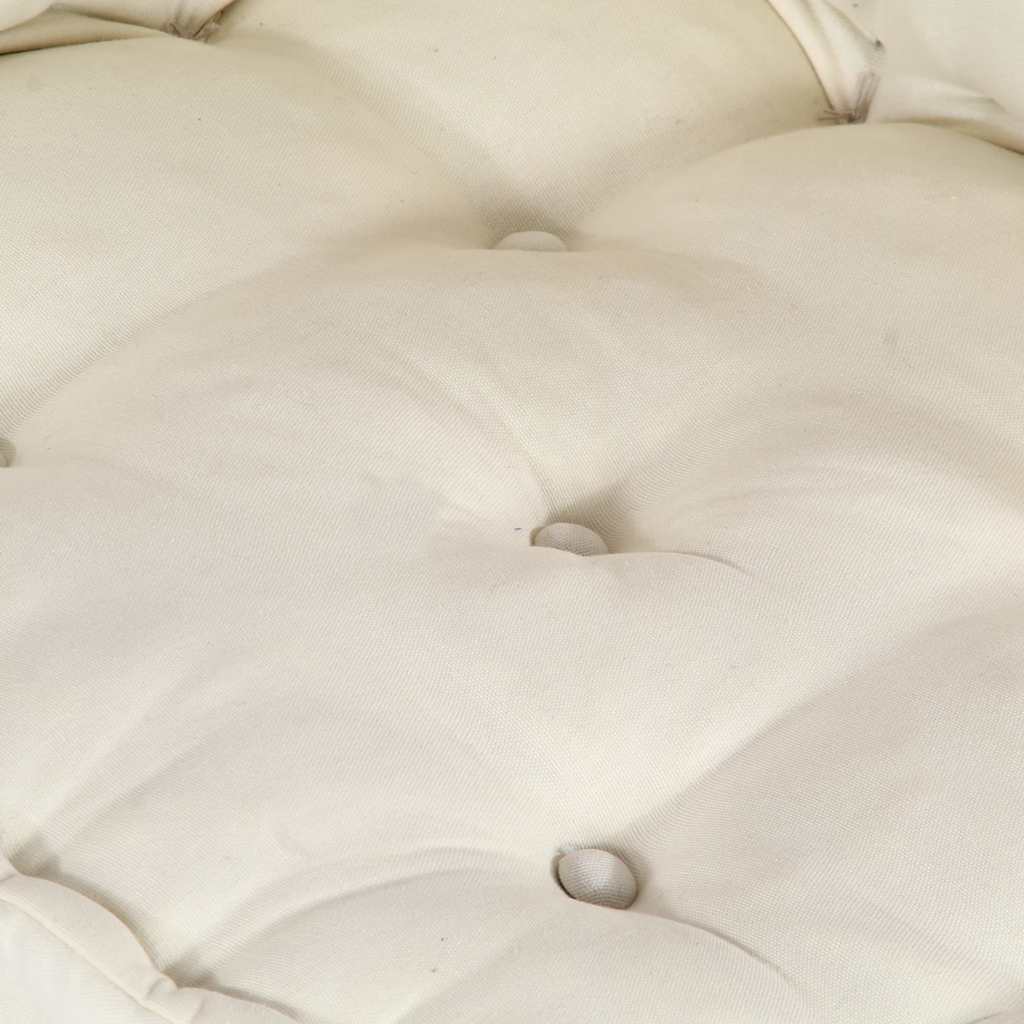 modulær sofaenhed stof 70x70x54 cremefarvet