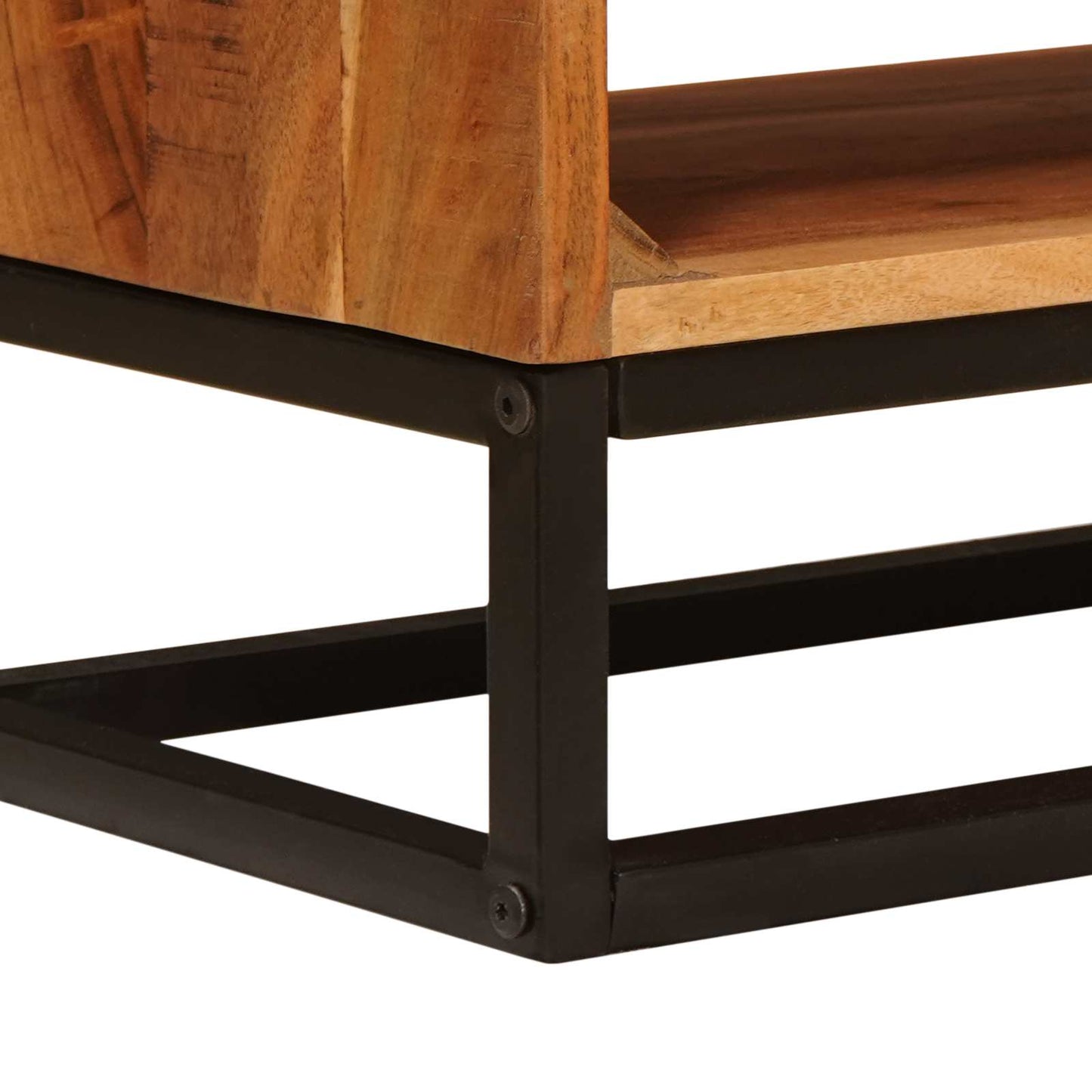TV-skab Naturfarvet 110 x 30 x 44 cm Massivt Akacietræ