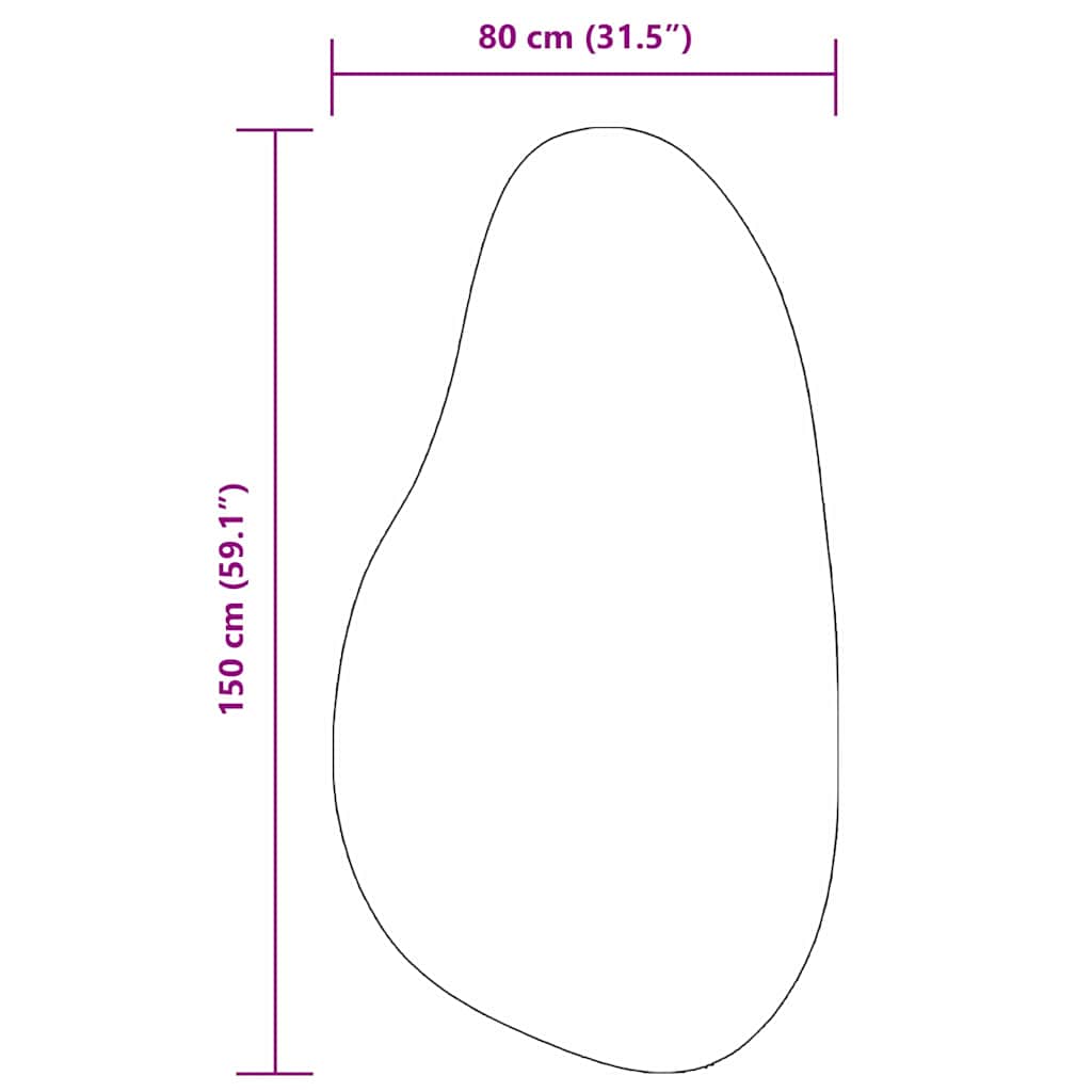 Tæppe HUARTE Beige 80 x 150 cm Polyester