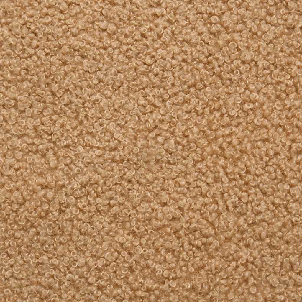 modulsofa med fodskammel og hynder beige