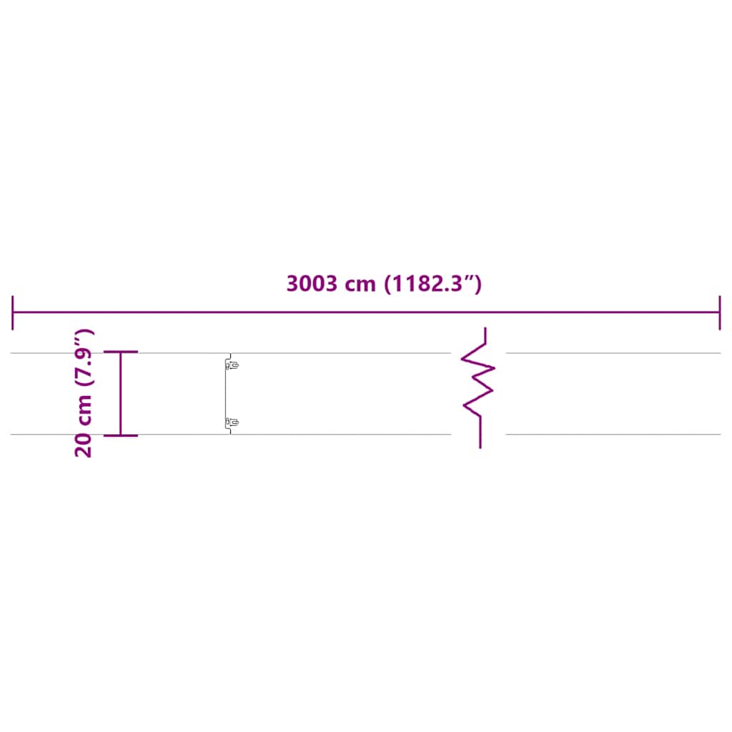 plænekanter 30 stk. 20x103 cm koldvalset stål olivengrøn