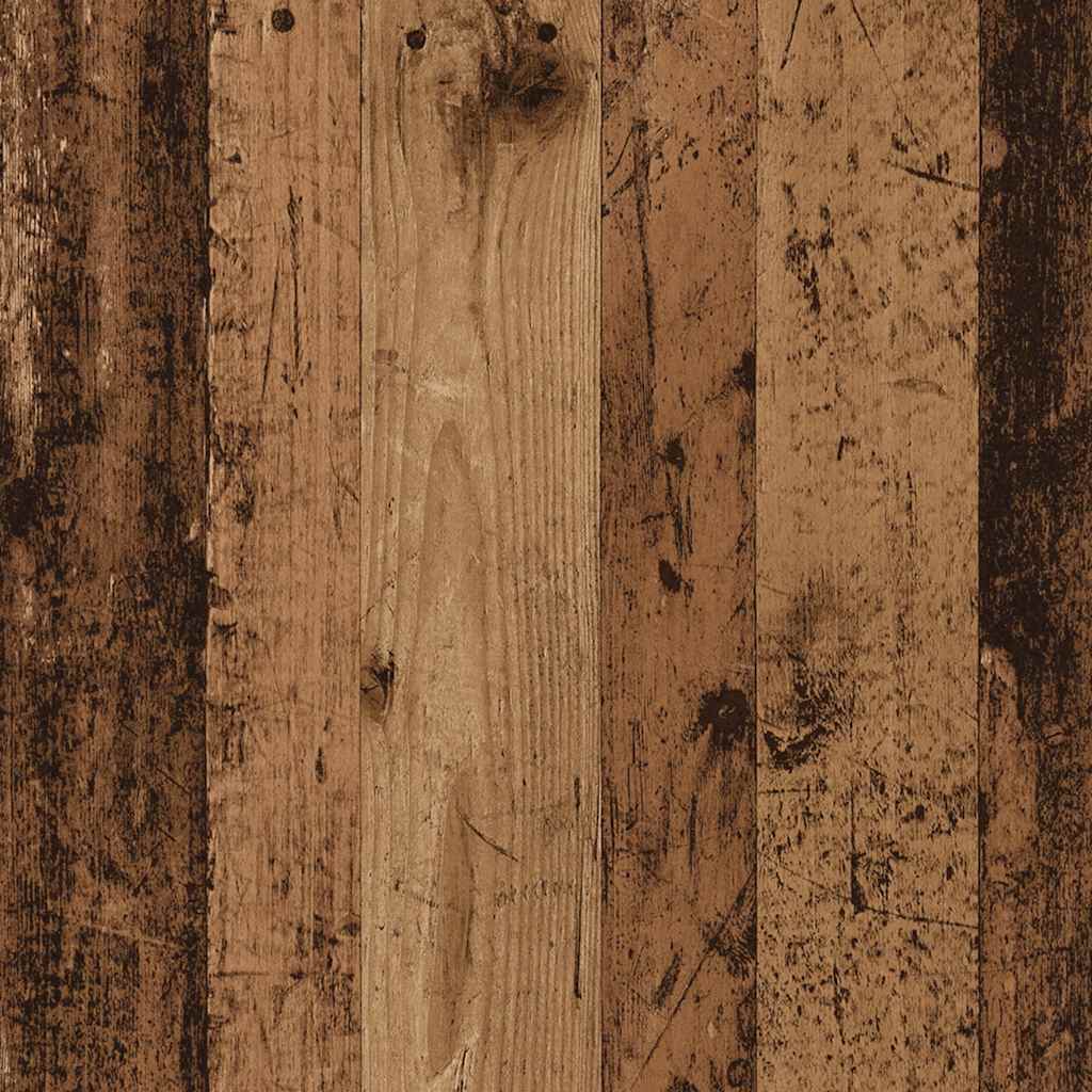 underskab til håndvask 80x38,5x48cm konstrueret træ gammelt træ