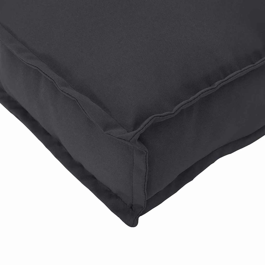 Palle Pudesæt 2 pcs Sort 200 x 40 x 8 cm Oxford Stof