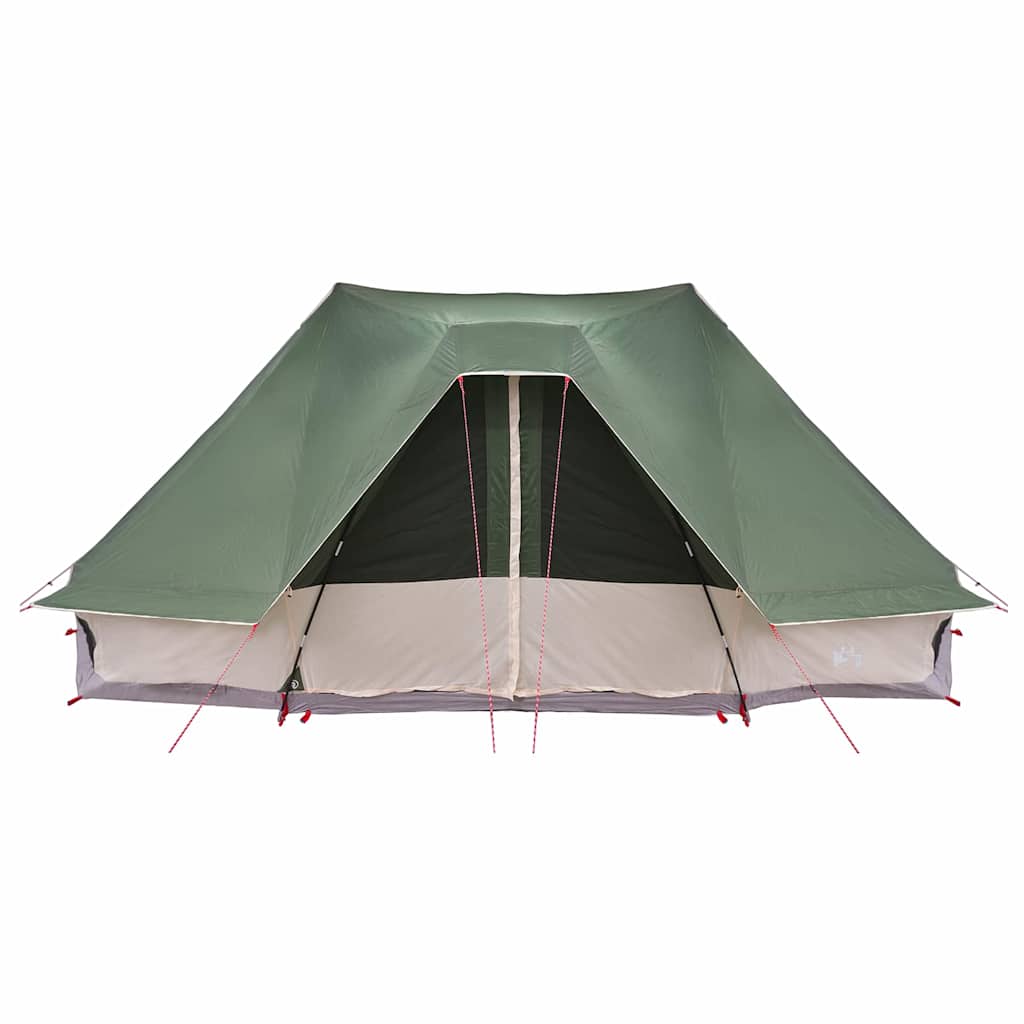 Tipi telt med tag med opbevaring Grøn 680 x 430 x 270 cm taft