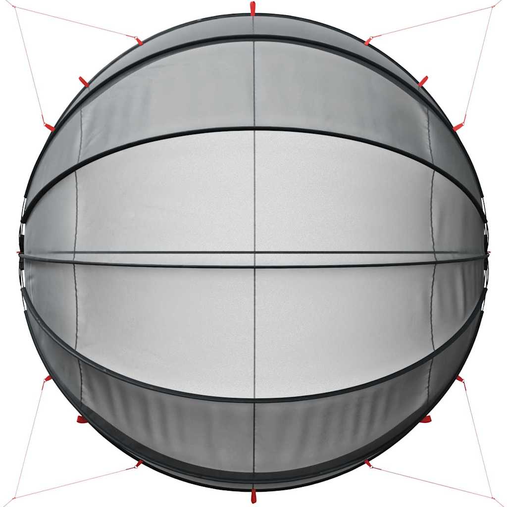 Pool Dome 430 x 430 x 210 cm 185T polyester med PU-belægning