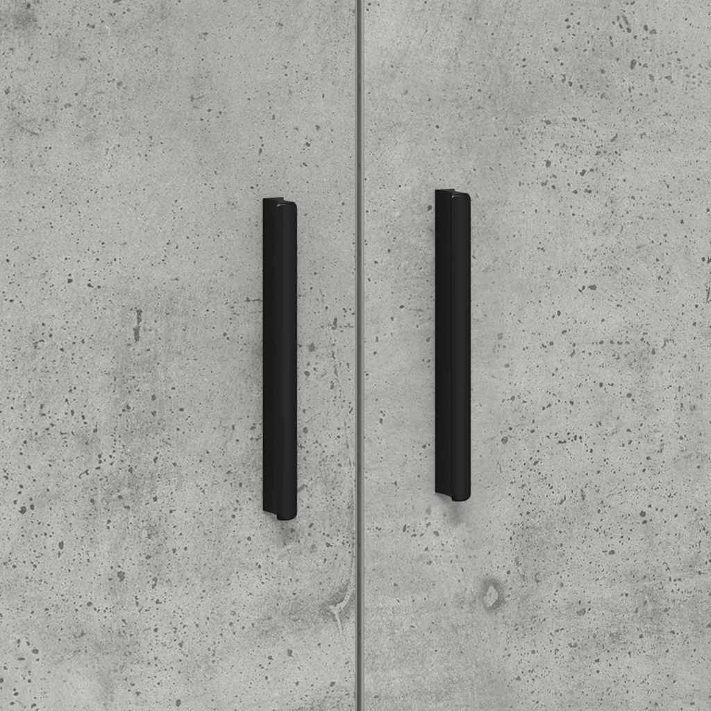 Opbevaringsskab 2 pcs Beton Grå 103 x 41 x 40 cm