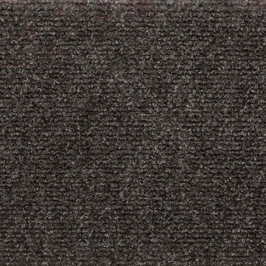 trappemåtter selvklæbende 30 stk. 76x20 cm antracit rektangulære