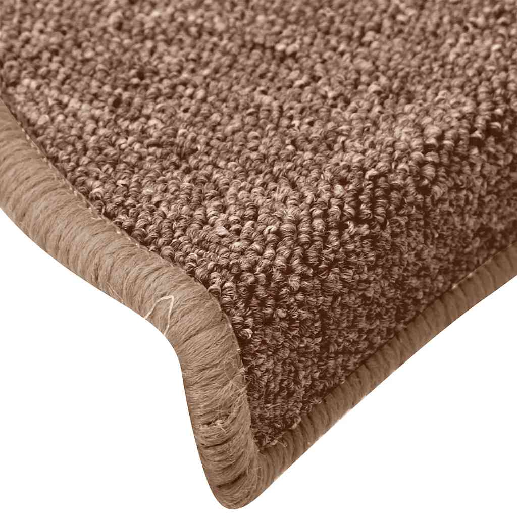 trappemåtter 30 stk. 65x24x4 cm brune halvrund store